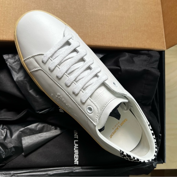 NIB Saint Laurent sneakers size 38 - Picture 4 of 6